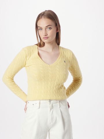 Pullover 'KIMBERLY' di Polo Ralph Lauren in giallo: frontale