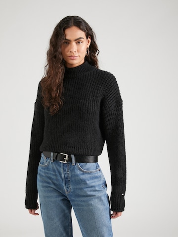 Pull-over TOMMY HILFIGER en noir : devant