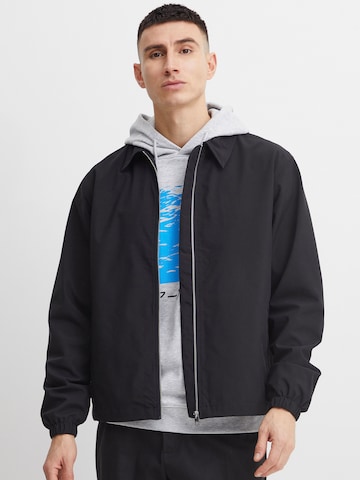 !Solid Between-Season Jacket 'Elmer' in Black: front