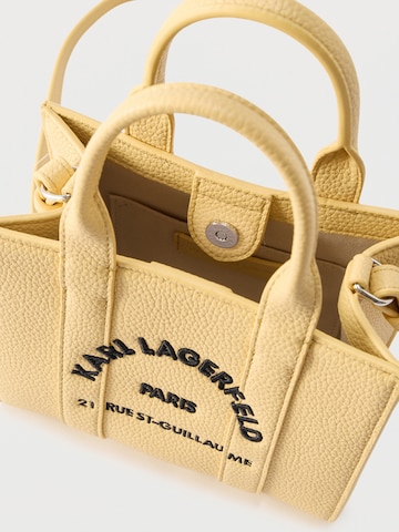 Karl Lagerfeld Дамска чанта 'Rue St-Guillaume' в жълто