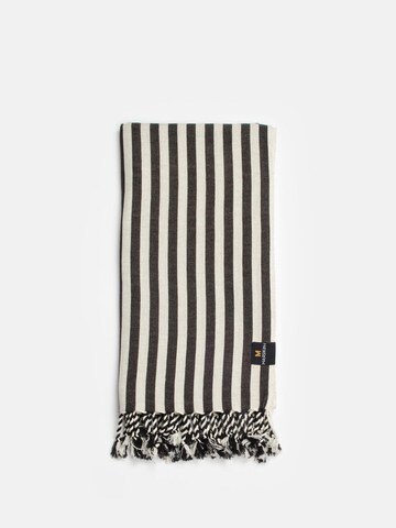 MARSIKOH Beach Towel 'Regal' in Black: front