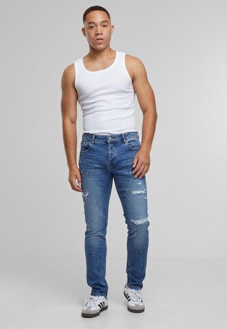2Y Premium Slimfit Jeans 'Mateo' in Blauw