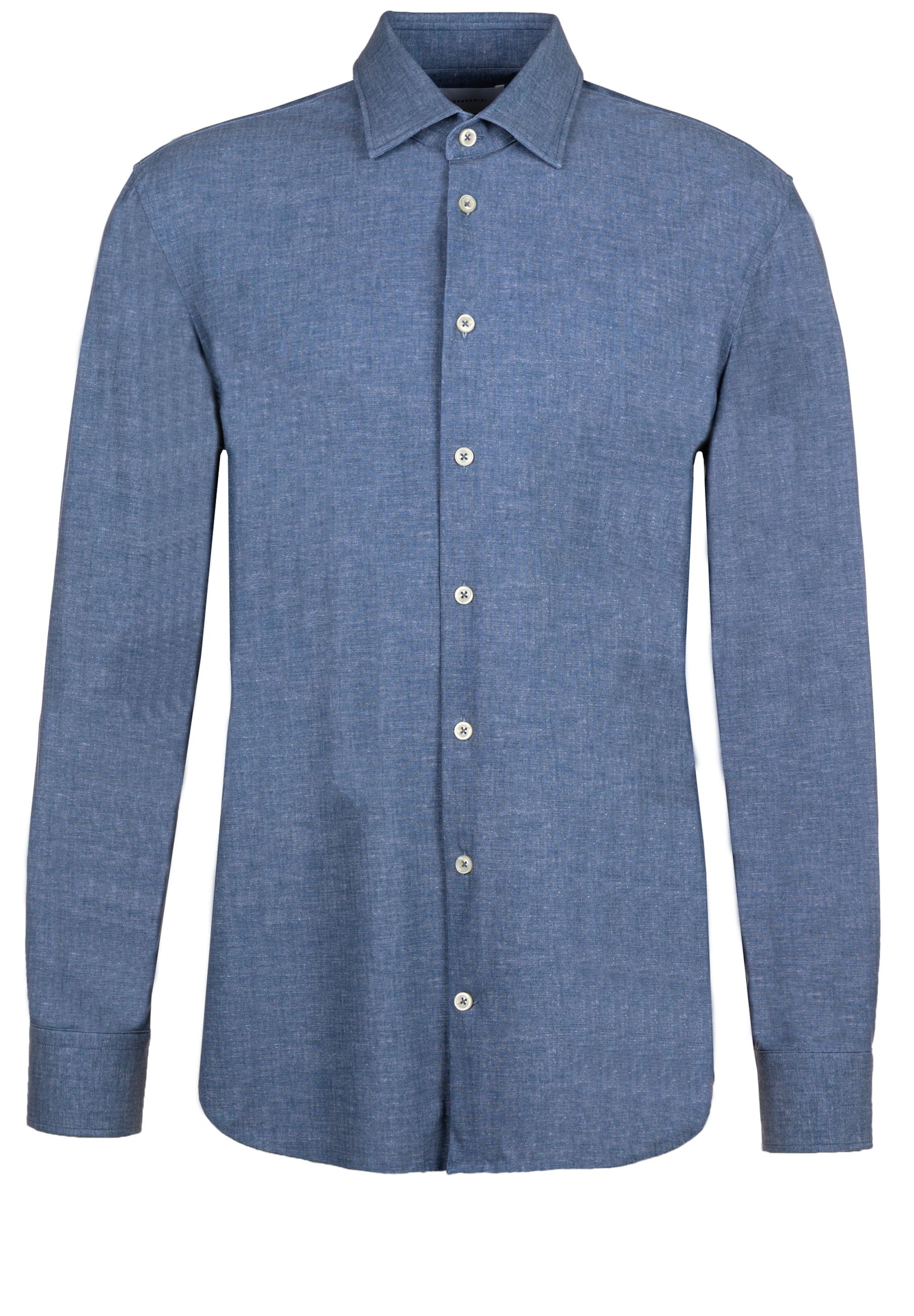 Baldessarini Regular fit Button Up Shirt ' Lucas ' in Blue: front
