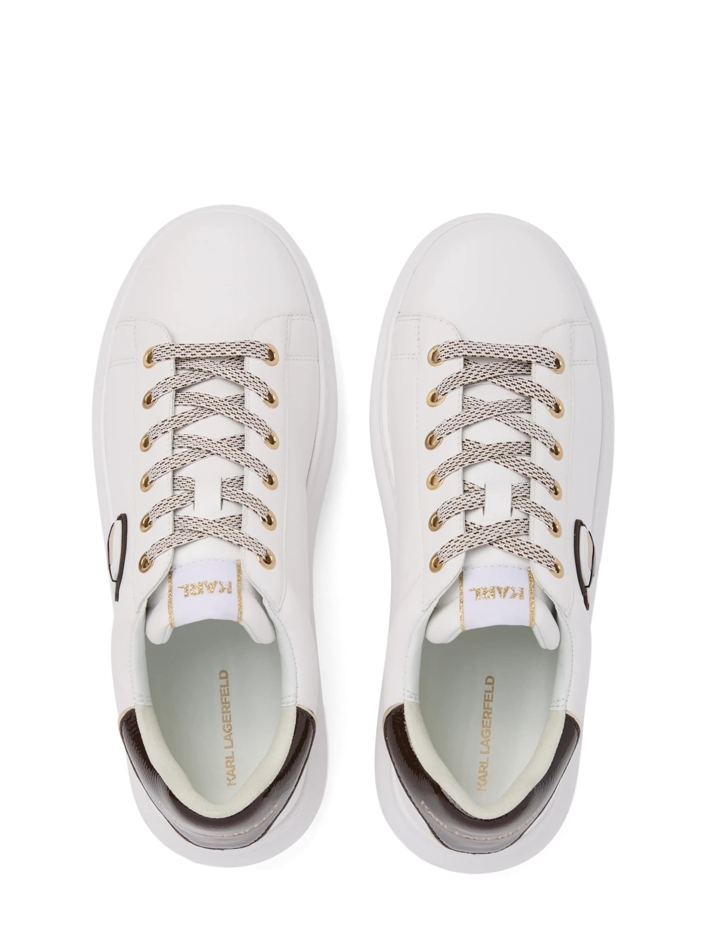 Karl Lagerfeld Platform trainers 'Ikon NFT Kapri' in White