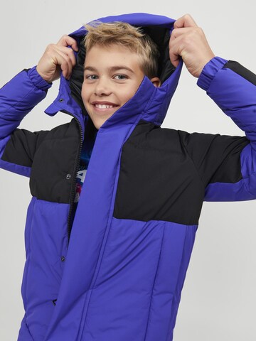 Jack & Jones Junior Winterjacke 'Force' in Blau