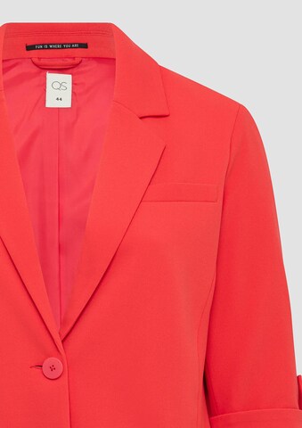 Blazer QS en rouge