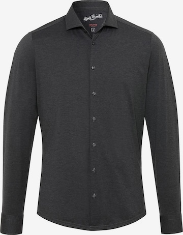 PURE Button Up Shirt in Grey: front