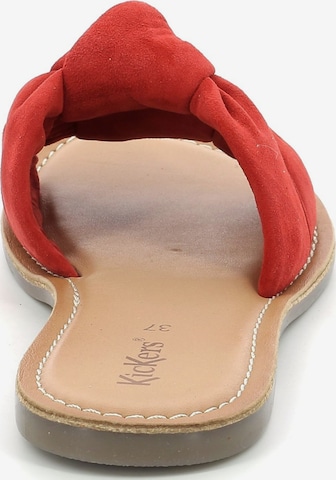 Kickers Pantolette in Rot