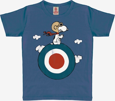 LOGOSHIRT T-Shirt 'Peanuts' in dunkelblau, Produktansicht