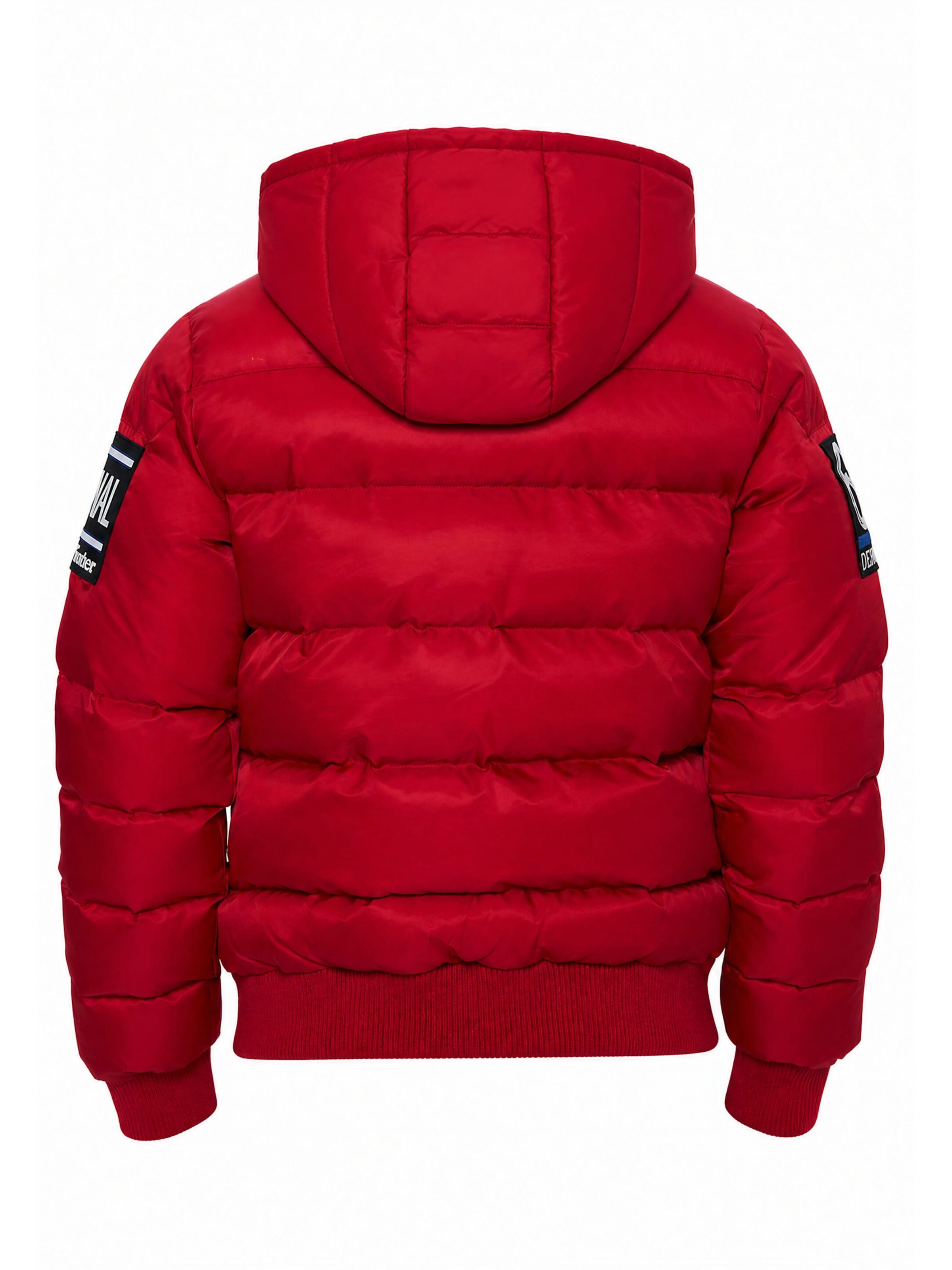 CIPO & BAXX Winterjacke Steppjacke CM233 in Rot