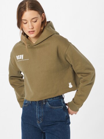 Ocay Sweatshirt in Grün: predná strana