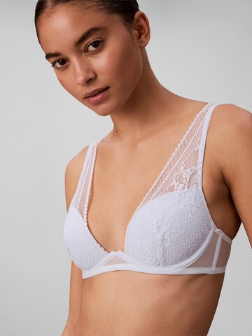 Calvin Klein Triangel BH in Blau