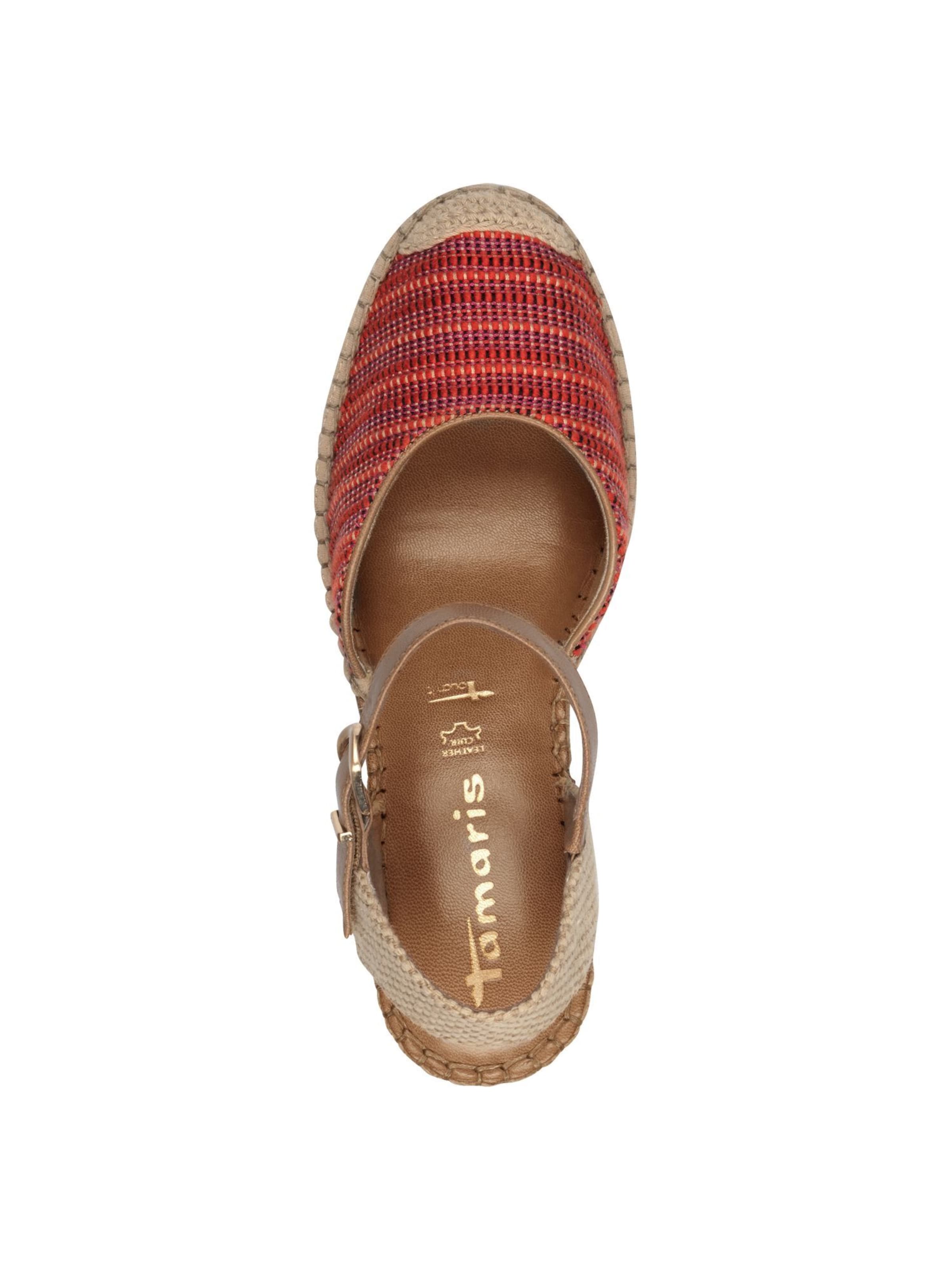 Tamaris Espadrilles in Rood
