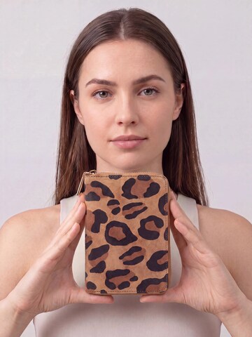 MILLYMILK® Wallet 'SAVANA MEDIUM' in Brown