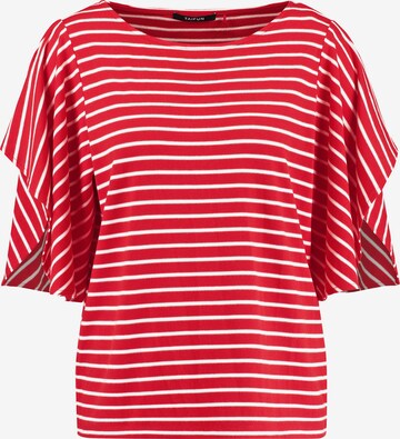 TAIFUN Shirt in Rood: voorkant