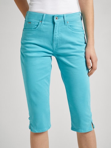 Pepe Jeans Regular Pants in Blue: front