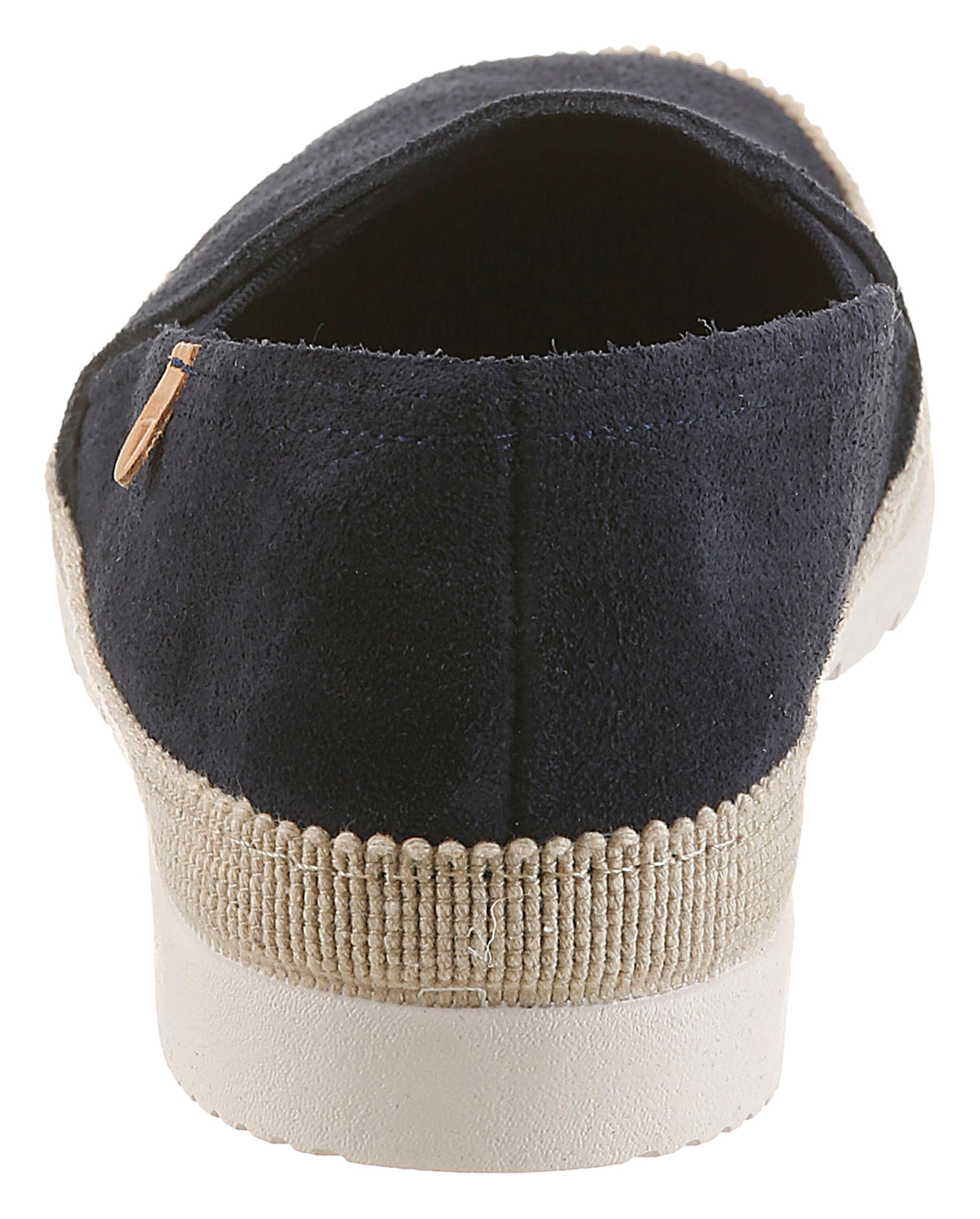 VERBENAS Slipper in Blau