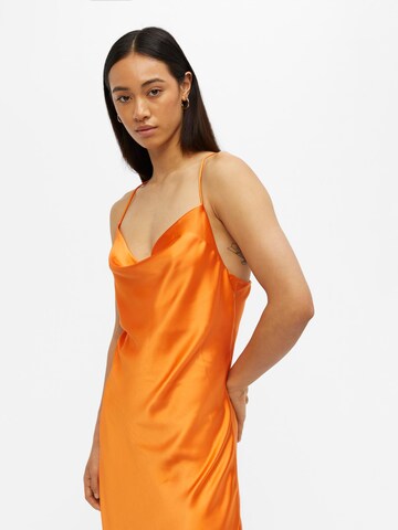 OBJECT - Vestido em laranja