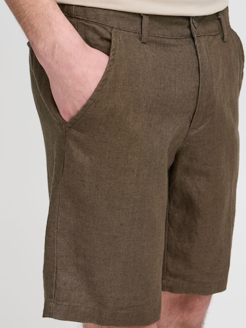 Regular Pantalon chino ' CFPandrup ' Casual Friday en marron