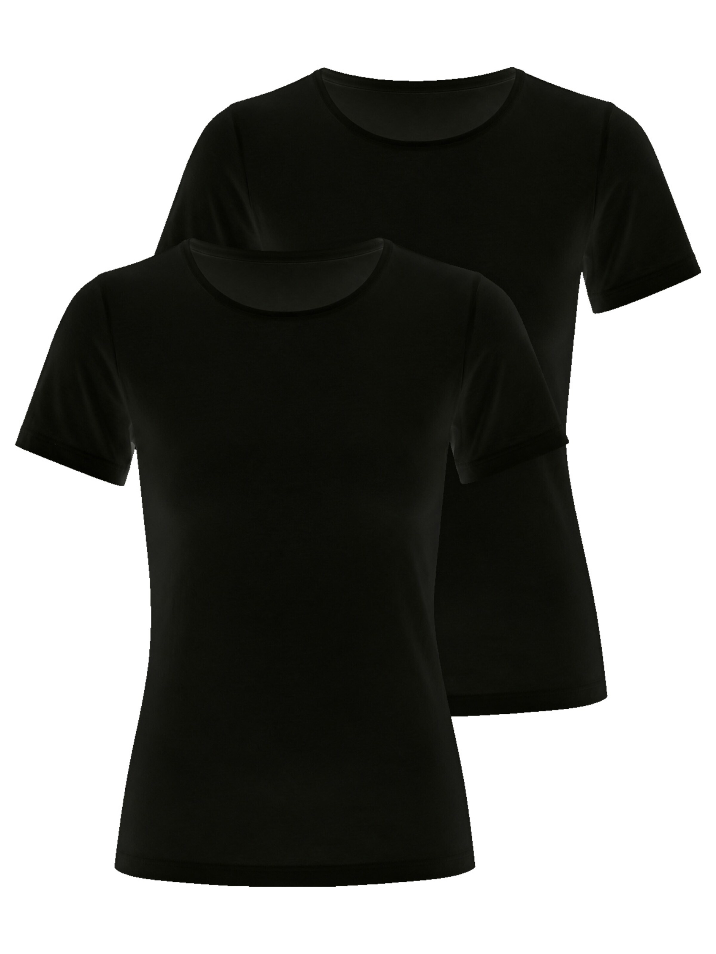 Nina von C. Undershirt 'Motion' in Black: front