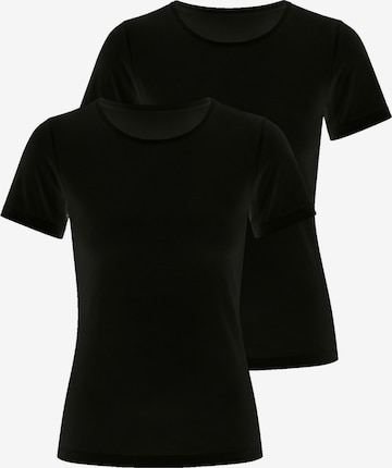 Nina von C. Undershirt 'Motion' in Black: front