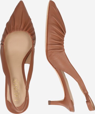 Pumps 'LOLAH' de la Lauren Ralph Lauren pe maro