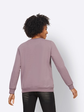 heine - Sweatshirt em rosa