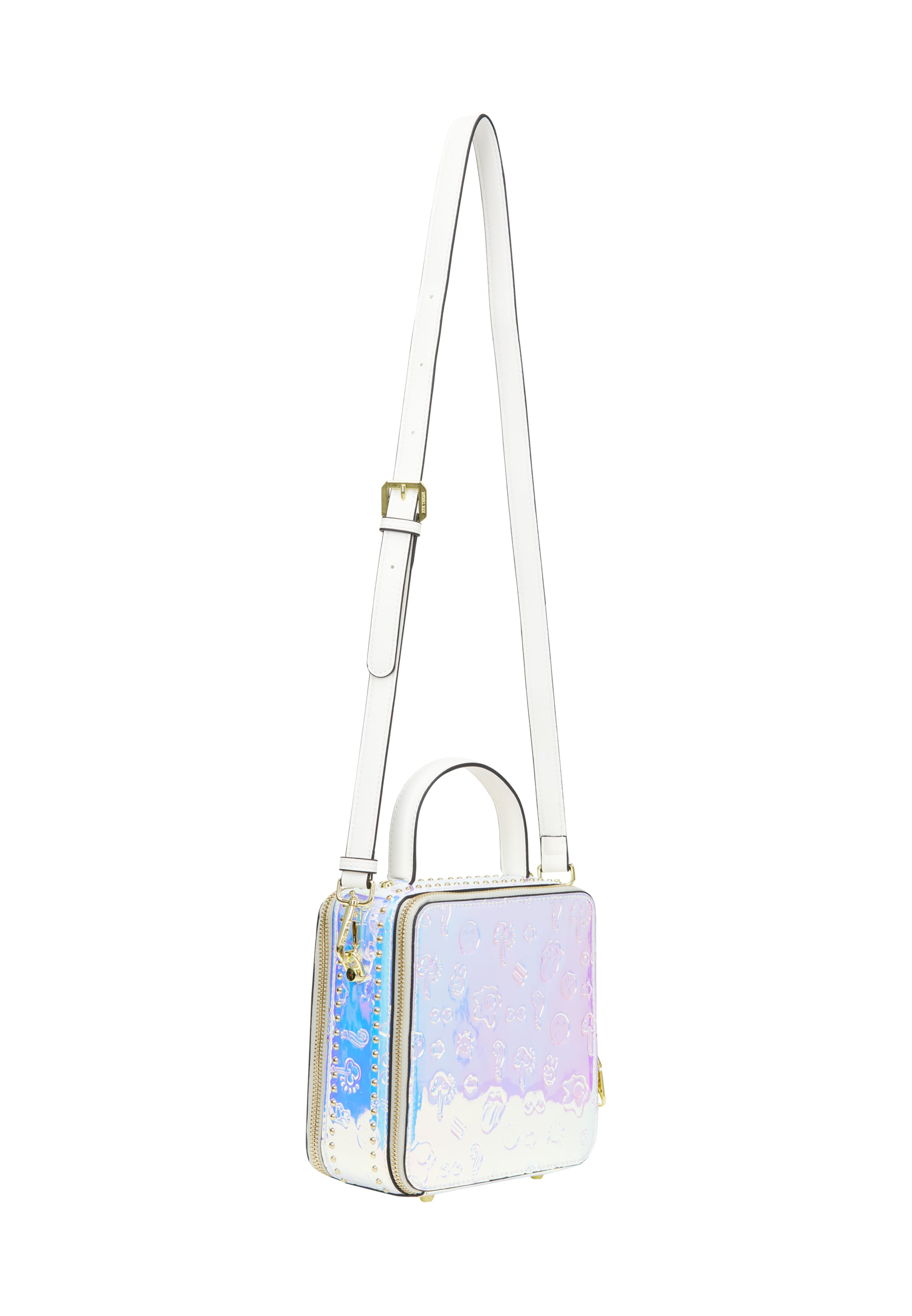 MYMO Handbag 'Pop Eyetheme' in White