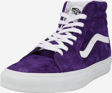 VANS Sneakers hoog in Lila: voorkant