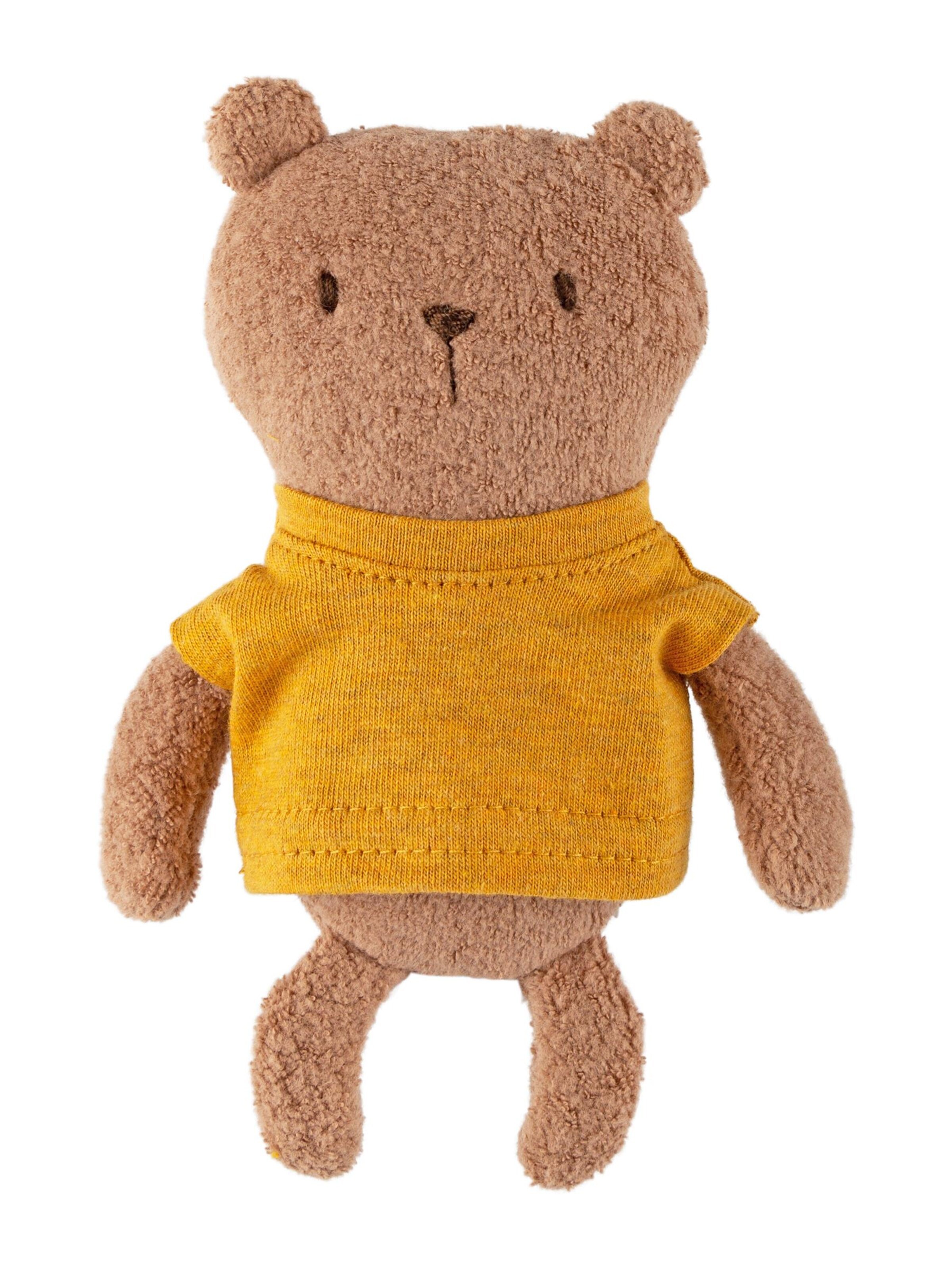 SIGIKID Stuffed animals 'Mini Kuschelfreunde Mister O'Lui sigikid & Friends Mister O'Lui' in Brown: front