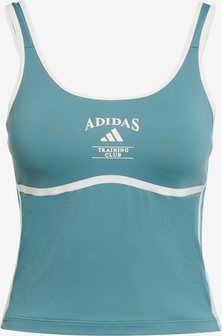 zaļš ADIDAS PERFORMANCE Sporta topiņš 'HERITAGE': no priekšpuses