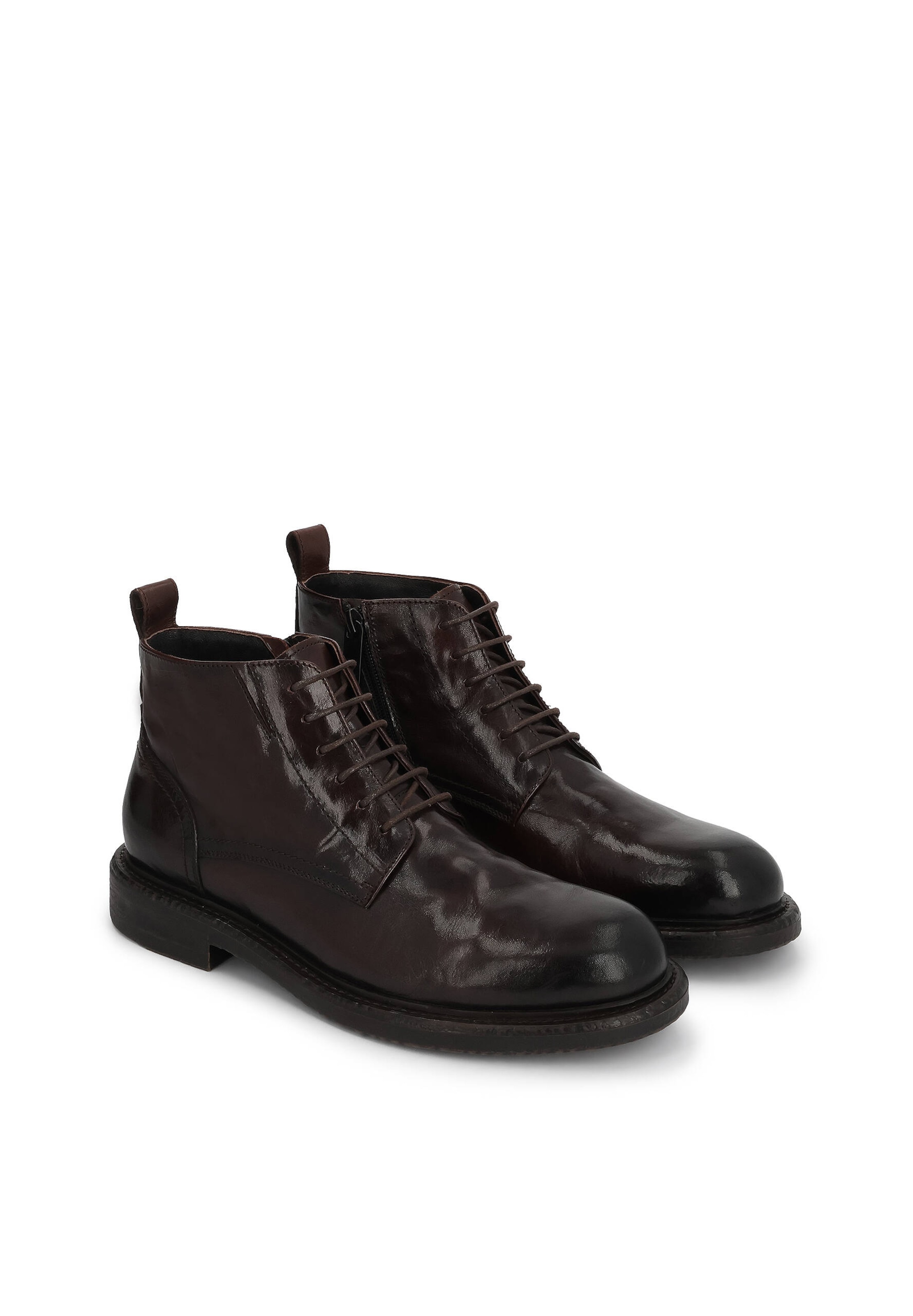 Kazar Buty sznurowane w kolorze brązowy