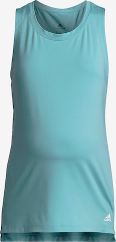 ADIDAS PERFORMANCE Sports Top in Blue: front