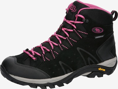 Brütting Boots in 36 in gelb / hellgrau / pink / schwarz, Produktansicht