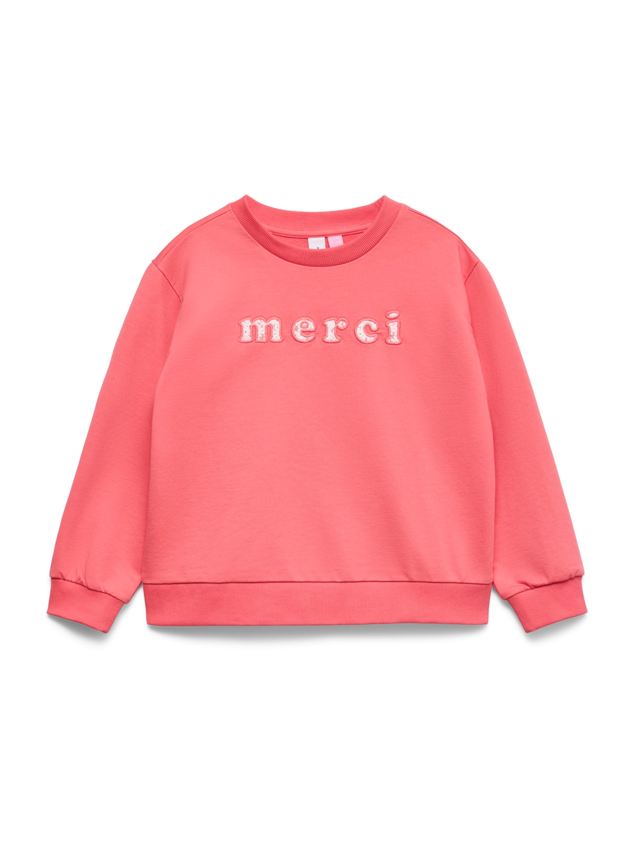 Vero Moda Girl Mikina 'VMLINE NINA' – oranžová: přední strana