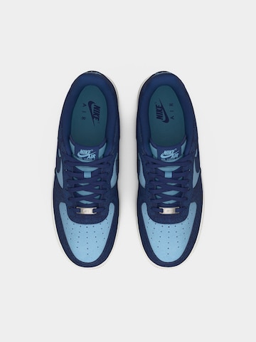 Baskets basses 'Air Force 1 '07 LV8' Nike Sportswear en bleu