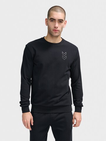 Sweat de sport Hummel en noir : devant