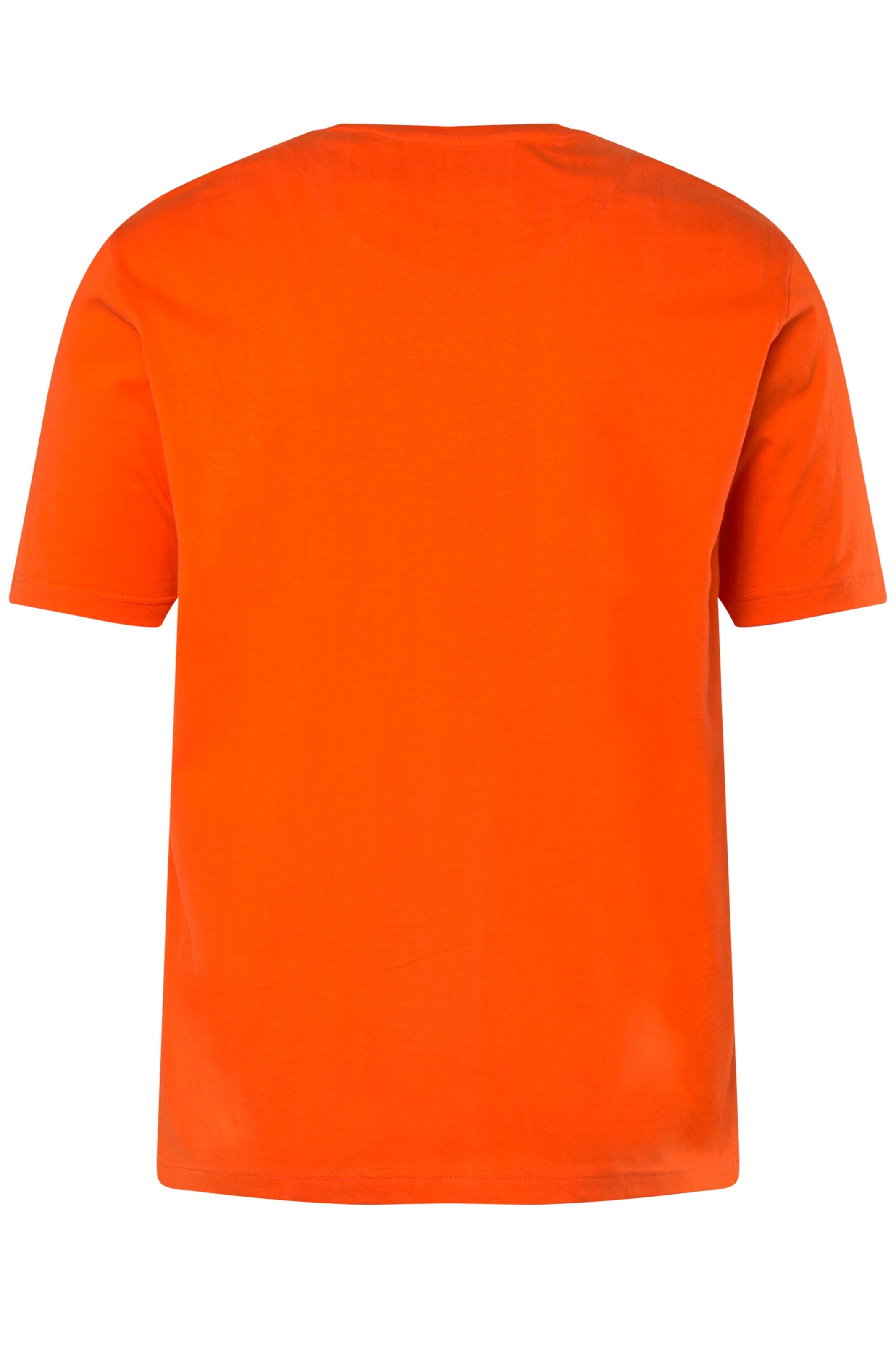 Men Plus Shirt in Orange