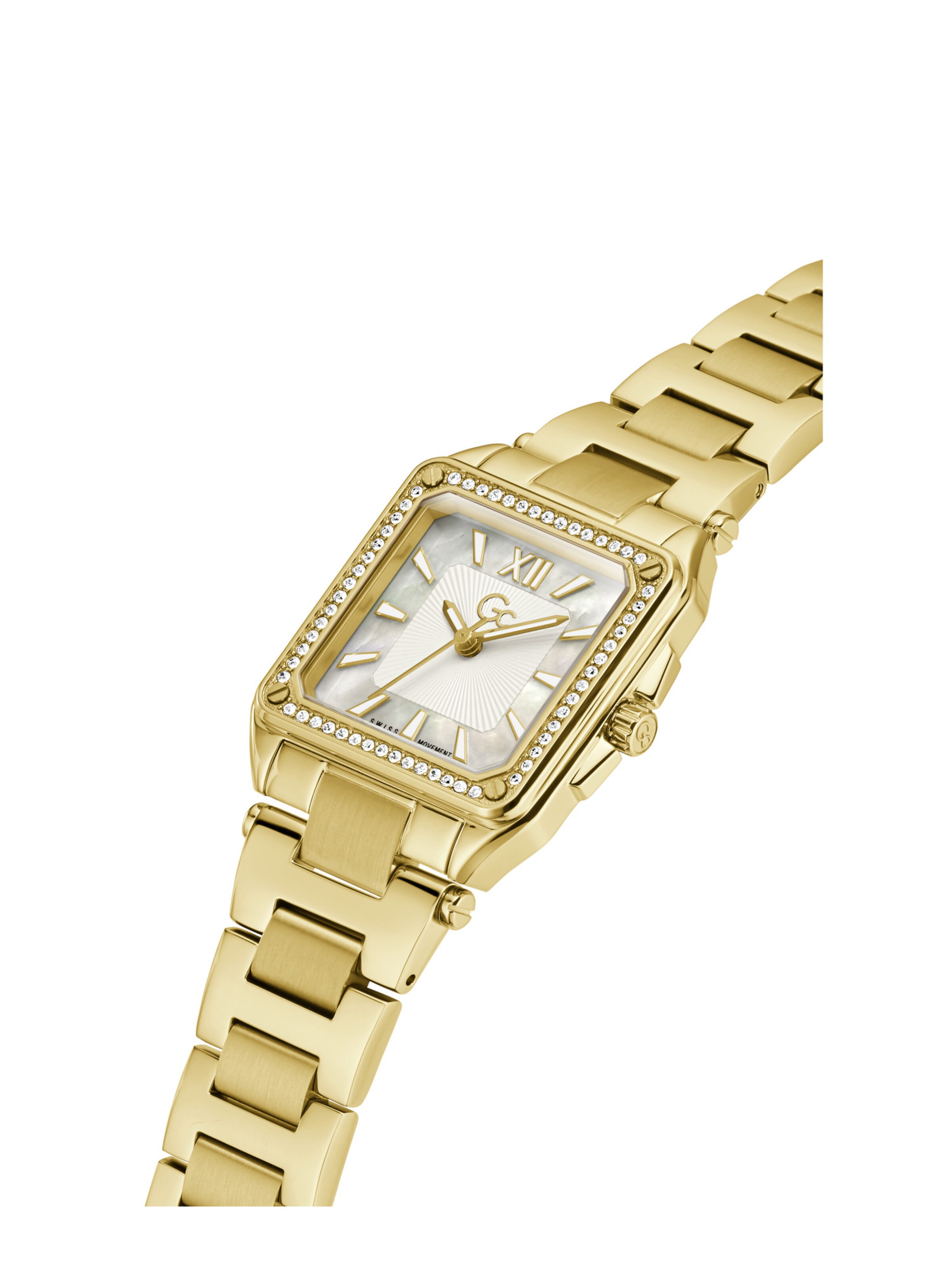 Gc Analog Watch 'Couture Square' in Yellow