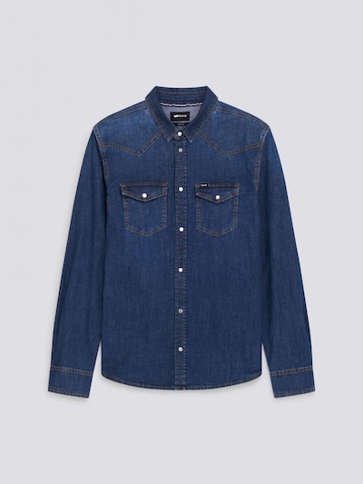 GAS Camisa en S en azul, Vista del producto