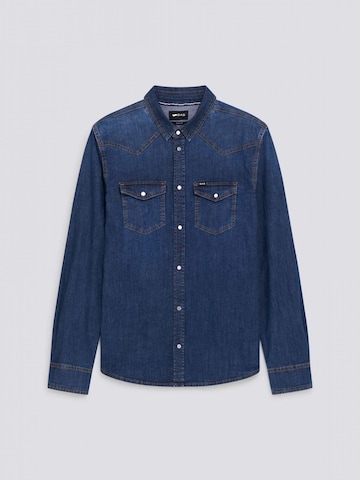 Comfort fit Camicia di GAS in blu: frontale