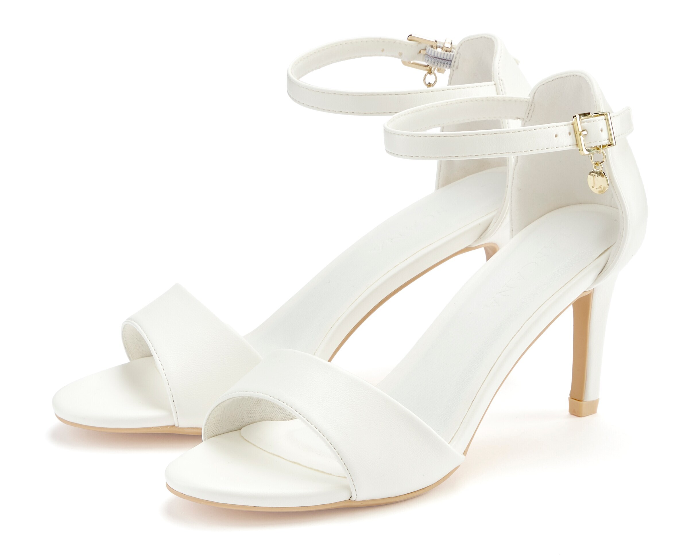 LASCANA Strap Sandals in White