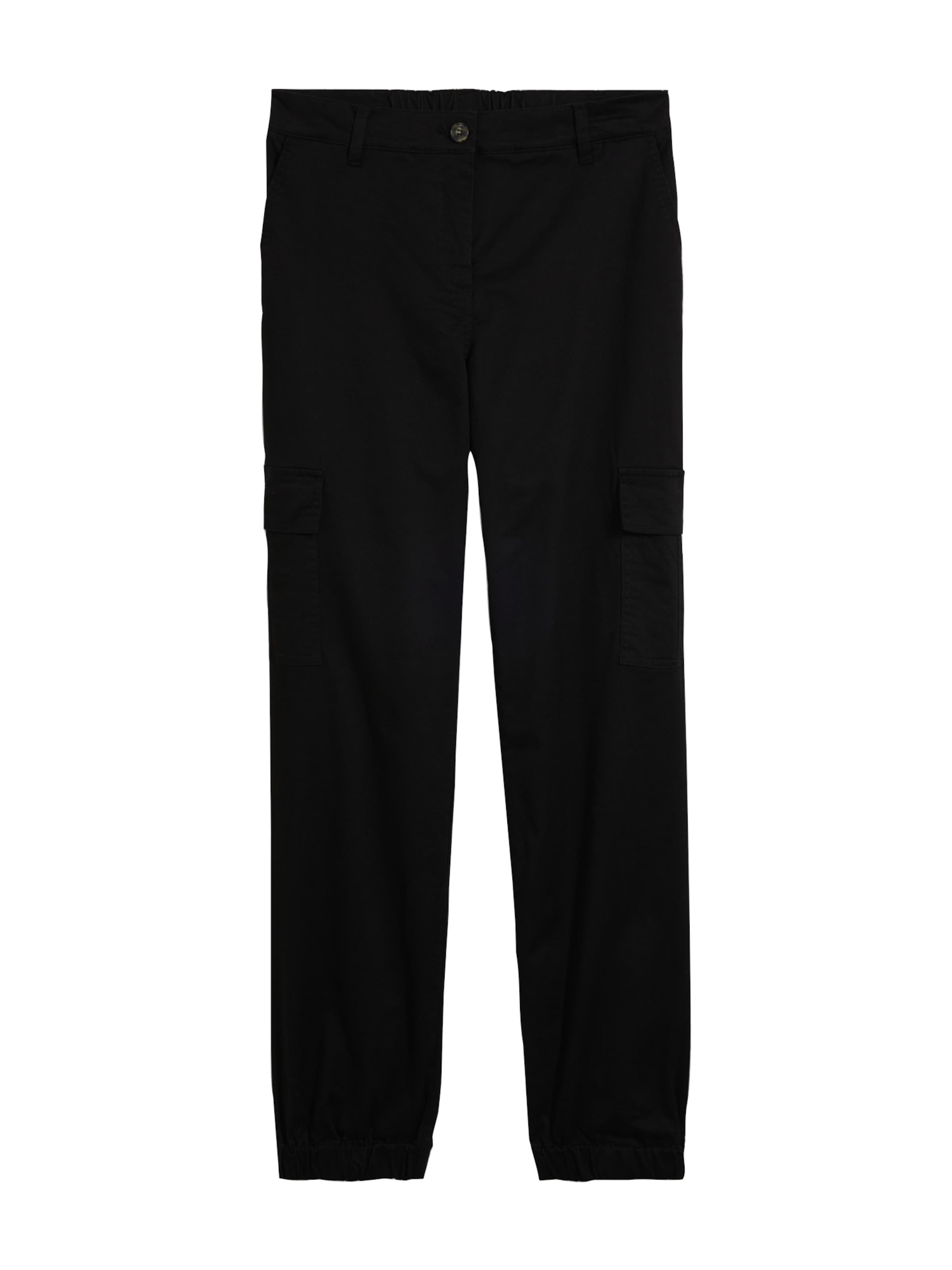 bonprix Loosefit Hose in Schwarz: Vorderseite