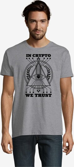 Blondie & Brownie Shirt 'KryptoTrust' in 5XL in Grey, Item view