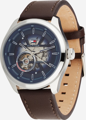 TOMMY HILFIGER Analog Watch in Brown: front
