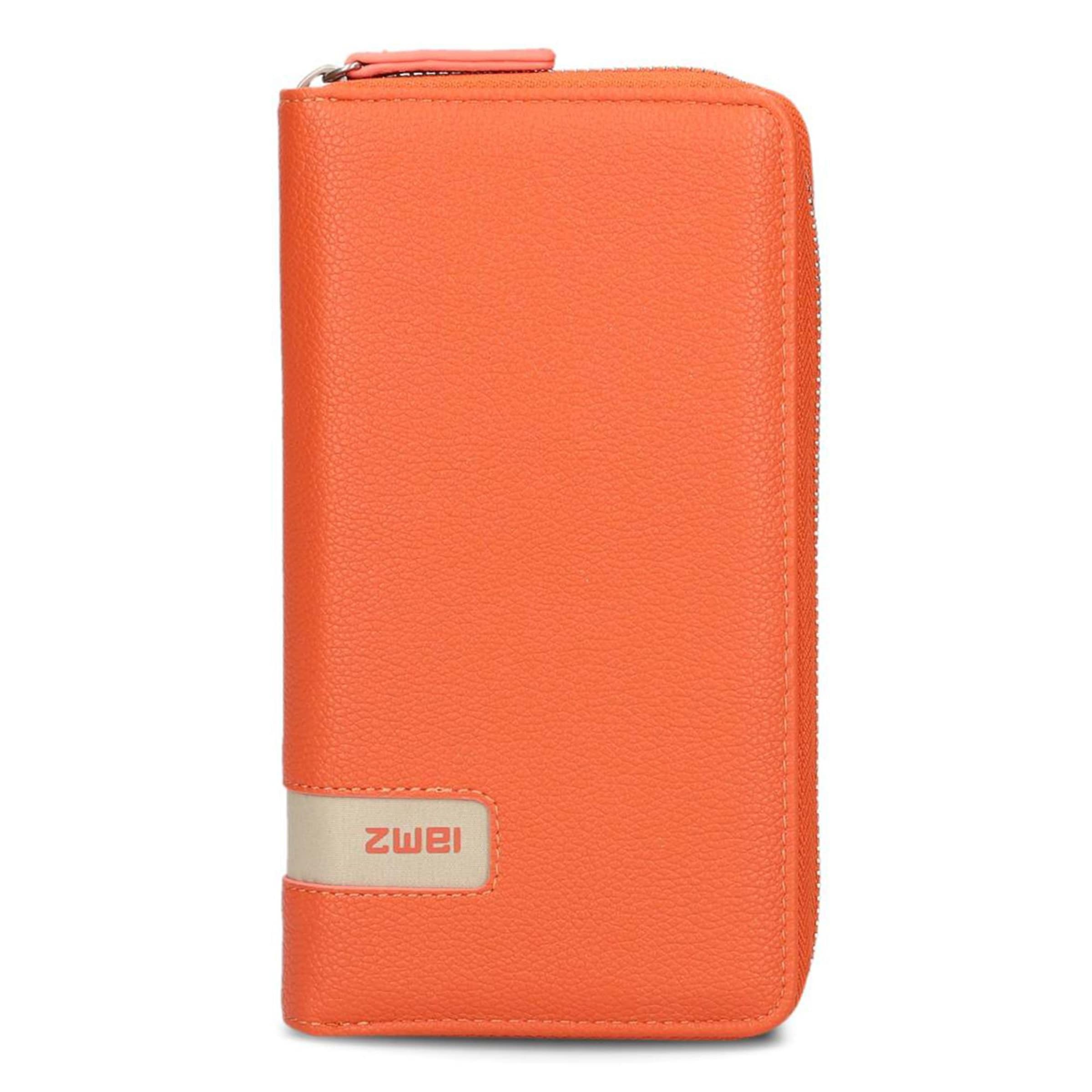 Porte-monnaies 'Mademoiselle ' ZWEI en orange : devant