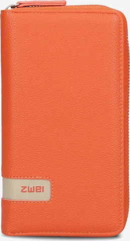 ZWEI Portemonnaie 'Mademoiselle ' in Orange: Vorderseite