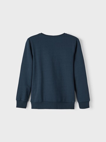 NAME IT - Sweatshirt 'STEFAN' em azul