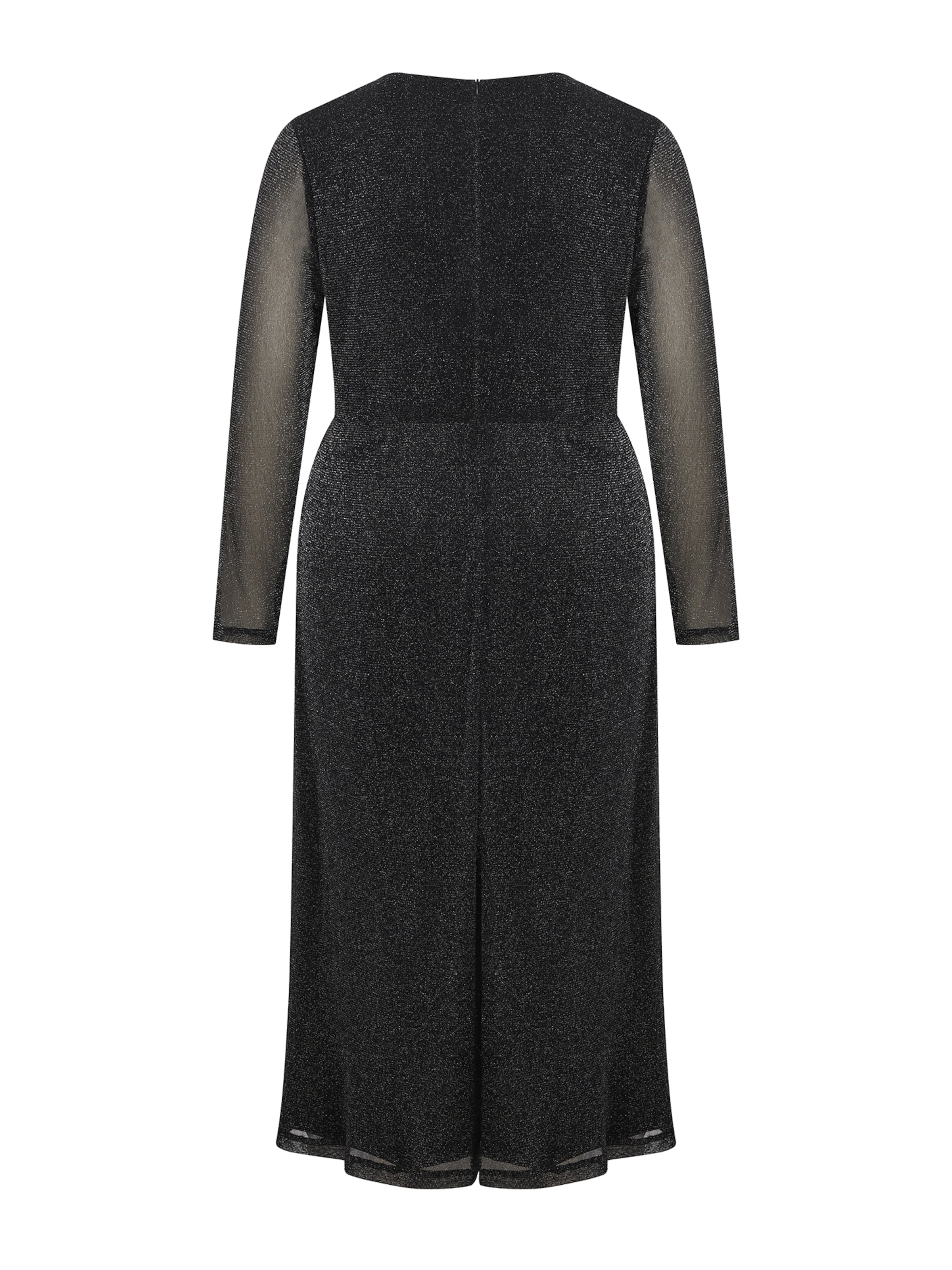 LapaPlus Cocktailjurk in Zwart