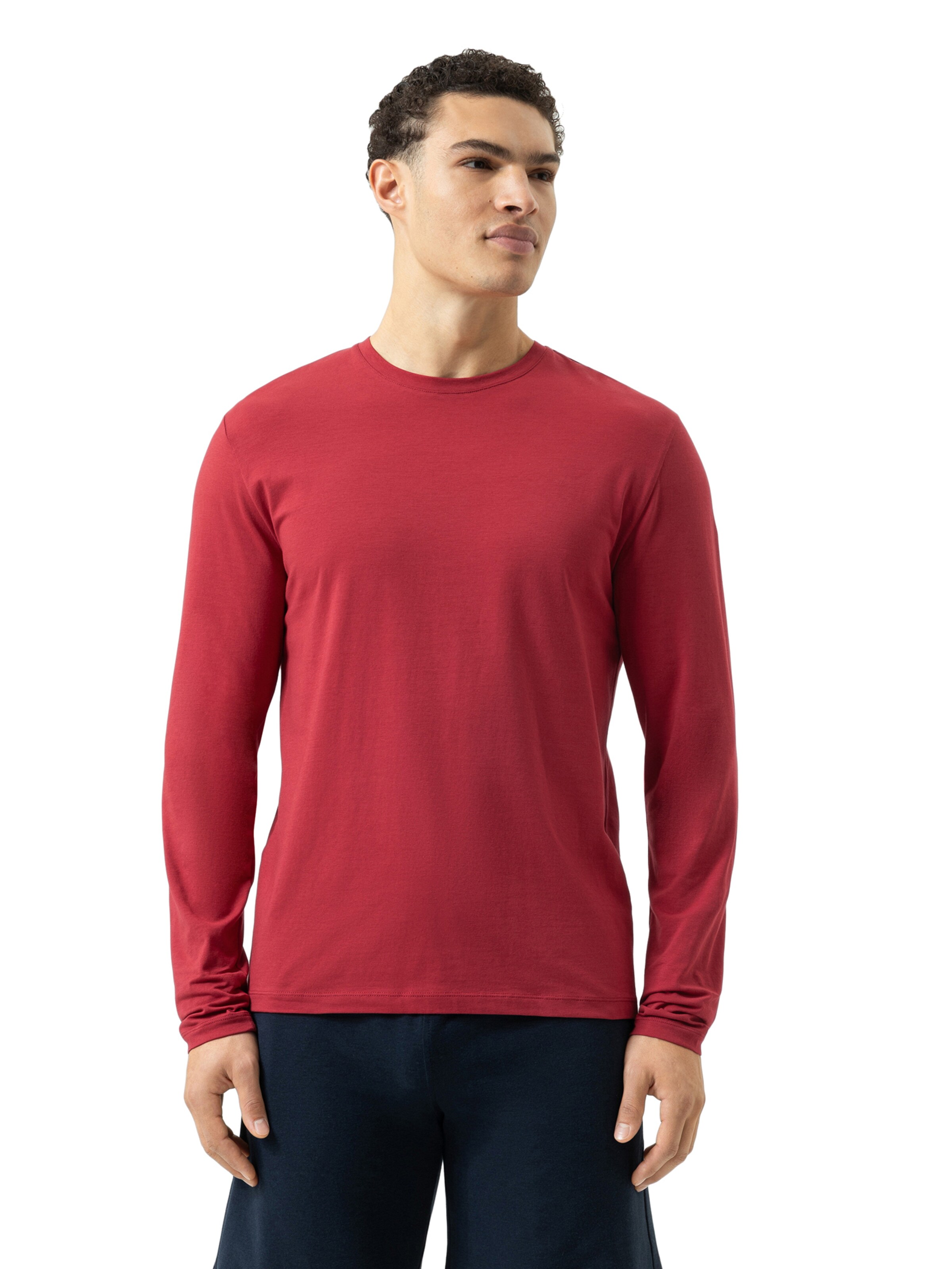 T-Shirt 'Relax' Mey en rouge : devant